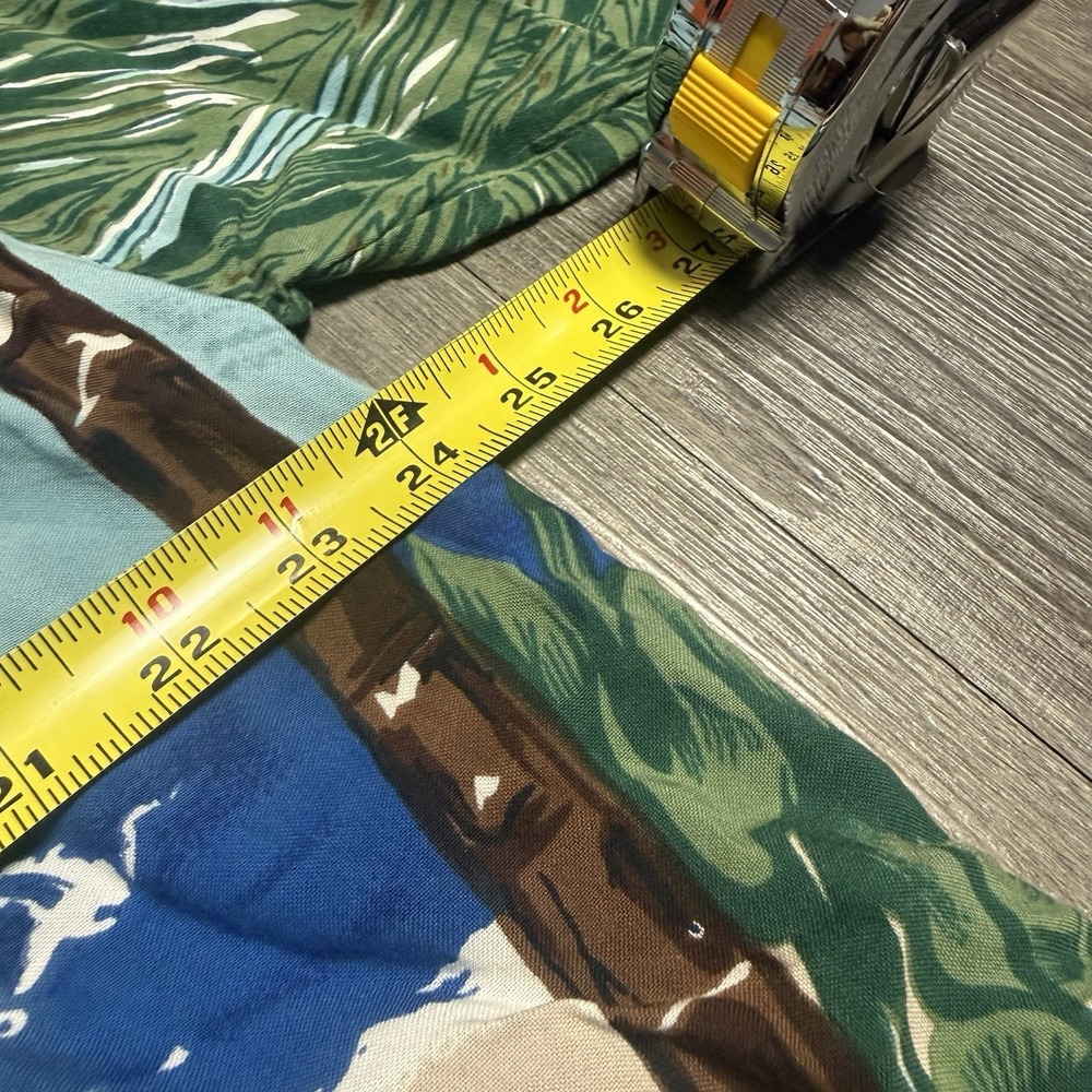 Vintage 1990s USA Wear Loop Collar Beach Hawaiian USA XXL Rayon Shirt Men's - Picture 6 of 8